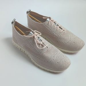 NWT Cole Haan Zerogrand Stichlite Oxford peach blush sz 10.5 B